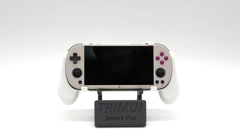 Display Stand for Trimui Smart Pro مع شحن مساحة | وحدة رف قفص الاتهام للألعاب الجهاز الرجعية متوافق مع قبضة JCSFY in Kuwait