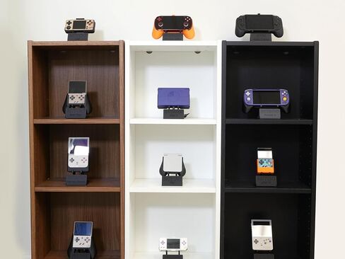 Display Stand for Trimui Smart Pro مع شحن مساحة | وحدة رف قفص الاتهام للألعاب الجهاز الرجعية متوافق مع قبضة JCSFY in Kuwait