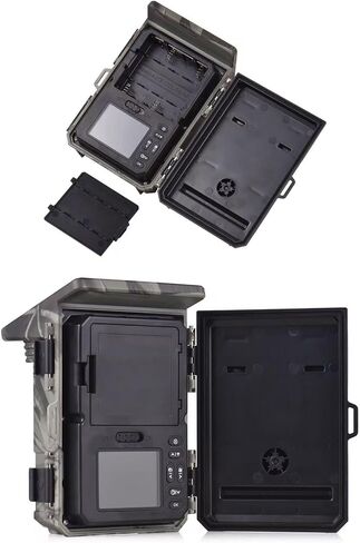 HC-600A Camera Trail Camera 50mp 4K مع رؤية ليلية ، حركة كاميرا لاسلكية مقاومة للماء يتم تنشيطها باستخدام بطاقة الذاكرة وجبل in Saudi Arabia