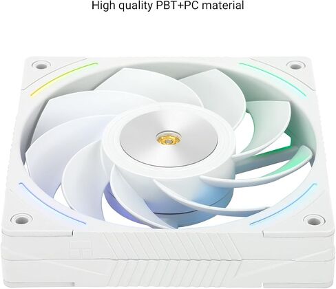 مروحة حالة CPU ThermalRight TL-K12RW ، مروحة PWM بيضاء 120 مم ، مروحة مخرج عكسي 4Pin PWM ، مروحة مبرد الكمبيوتر عالي الأداء ، لحالة CPU CAPU COWNER و CPU Air Cooler in Kuwait