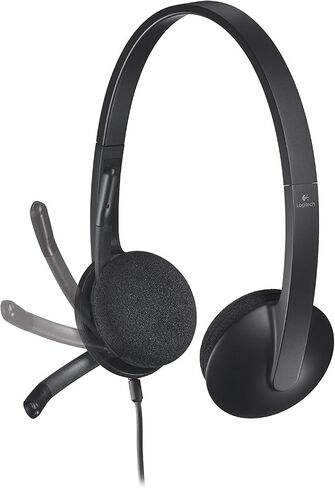 Logitech USB سماعة H340 لمكالمات وموسيقى الإنترنت (متجددة) in Saudi Arabia