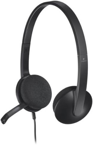 Logitech USB سماعة H340 لمكالمات وموسيقى الإنترنت (متجددة) in Saudi Arabia