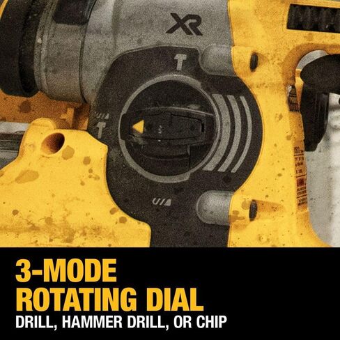 DEWALT 20V MAX Rotary Hammer, Cordless, Battery and Charger Included (DCH273H1) in Saudi Arabia