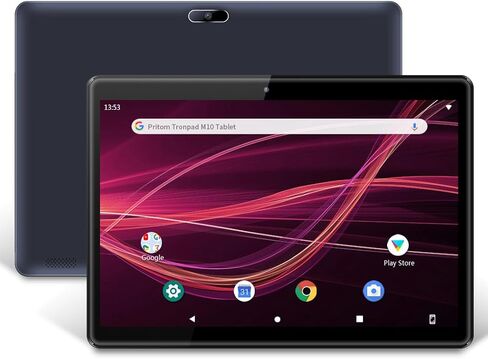 قرص 10 بوصة ، Android 10 Tablets 32 جيجابايت للبالغين ، معالج رباعي النواة ، شاشة IPS عالية الدقة ، كاميرا مزدوجة ، مدمجة في WiFi ، Bluetooth ، بطارية 6000mAh in Kuwait