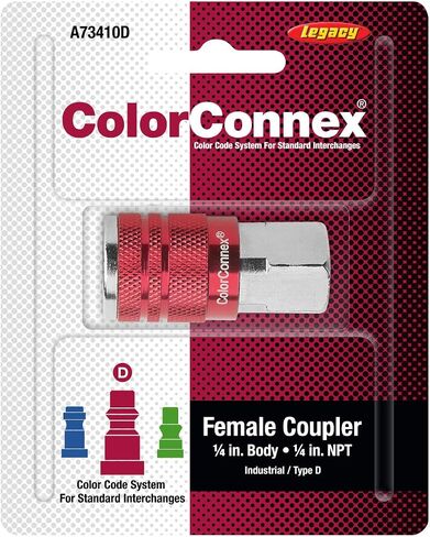 قابس ColorConnex (عبوة من 2)، نوع صناعي D، 0.6 سم MNPT، in Kuwait