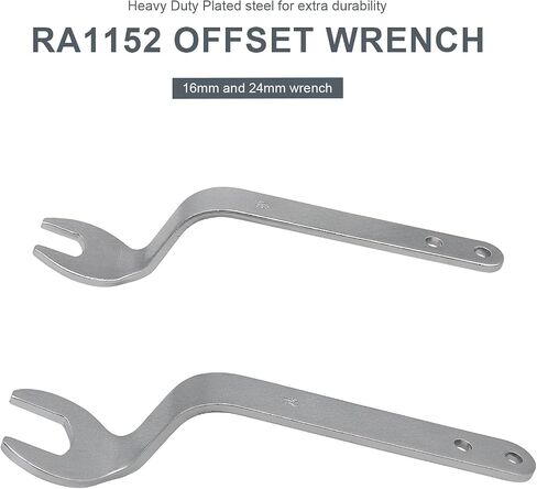 Thaekuns RA1152 Offset Wrenches for Router Bit-Changing BOSCH 2610906287 3/8-Inch Collet Chuck for 1613-,1617-, 1618- & 1619- Series Routers (2610906287) in Saudi Arabia