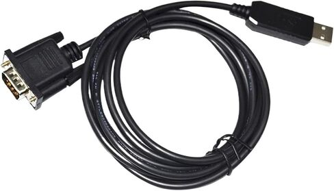 FT232RL CHIP USB to DB9 Male Adapter Converter RS232 Serial Printer Cable for Zebra Barcode Printer Link to PC(5 metre) in Saudi Arabia