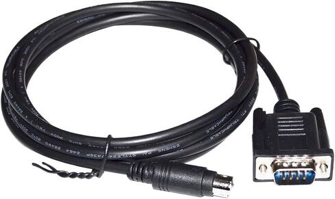 db9 d-sub 9pin ذكر إلى mini din 8pin md8 ذكر RS422 كابل الاتصالات لـ Beijer HMI (5 متر) in Kuwait