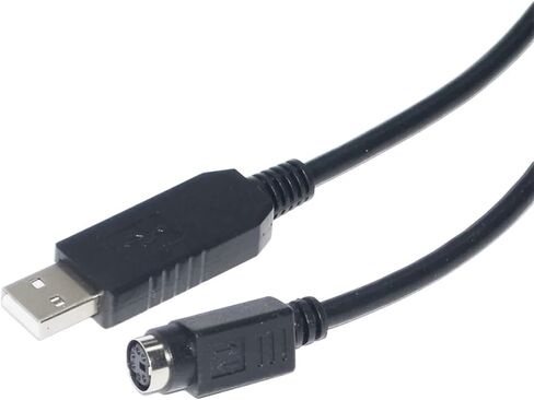 FT232RL CHIP USB to PS/2 MINI-DIN 6PIN Female RS232 Serial Converter Cable for ZABER T-LSM Series to PC KABLE(3 metre) in Saudi Arabia