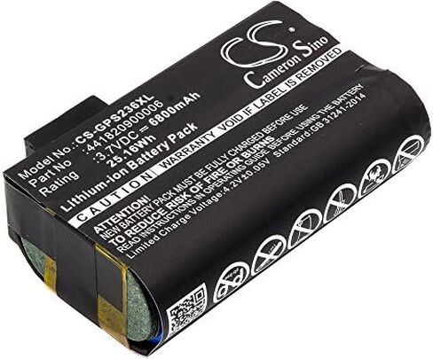 استبدال البطارية المتوافقة مع Getac PS336 PS236 PS236C (6800mAh/3.7v) ، 441820900006 بطارية in Saudi Arabia