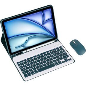 لوحة مفاتيح مفاتيح قابلة للفصل المغناطيسية والسرد مع غطاء جلدي لـ Samsung Galaxy Tab S10+ (12.4 ") SM-X820 SM-X826B-S CONFORT (PURPLE ، NORMAL) in Kuwait