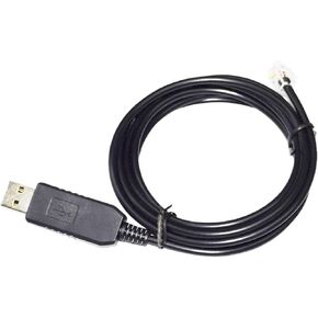 FT232RL USB to RS232 RJ11 RJ9 4P4C Serial Cable for Controller of AVX Mount to PC Control KABLE(5 metre) in Kuwait