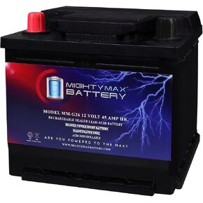 Mighty Max Battery MM-G26 Group 26 12V 45AH 80RC 540CCA Replacement Battery Compatible with TotalPro Battery BCI Group Size 26 in Kuwait