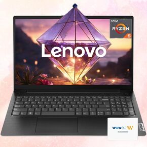 Lenovo 15.6" Business Laptop | 16GB RAM | 1TB Storage (512GB SSD & 512GB External Storage) | AMD Ryzen 5 7520U(Beats i7-1165G7) | USB-C | HDMI | Ethernet Port | Win 11 Pro | w/WOWPC Bundle in Kuwait