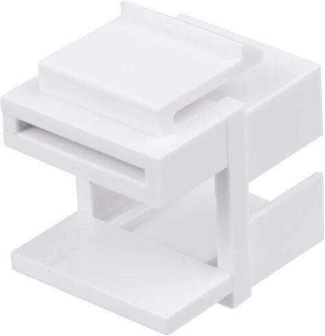 10-Pack LC/UPC Fiber Optic Coupler Keystone Jack Modular for Patch Panels and Wall Plates LC Duplex Singlemode in Kuwait