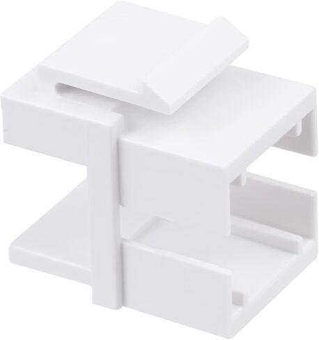 10-Pack LC/UPC Fiber Optic Coupler Keystone Jack Modular for Patch Panels and Wall Plates LC Duplex Singlemode in Kuwait