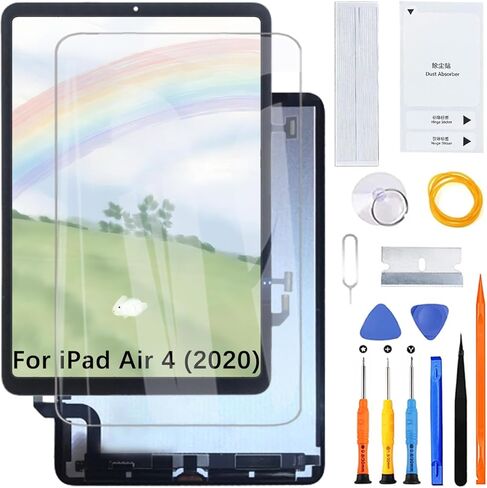 شاشة العرض لـ iPad Air 4 (2020) A2324 A2072 A2325 A2316 LCD Screen Assembly مع مجموعة in Kuwait