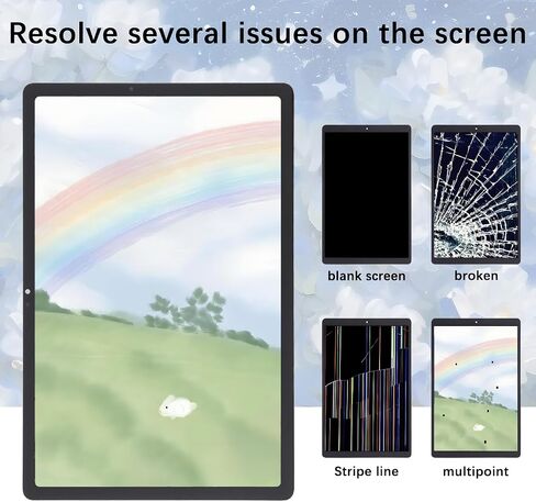 Display Screen for Samsung Tab A9+ X210 X215 X216 LCD Screen Replacement Assembly with Kit in Saudi Arabia