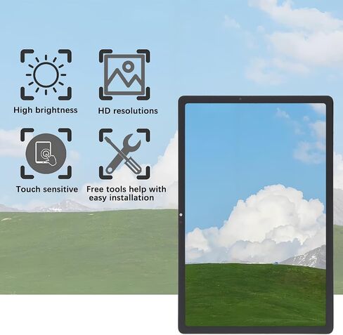Display Screen for Samsung Tab A9+ X210 X215 X216 LCD Screen Replacement Assembly with Kit in Saudi Arabia