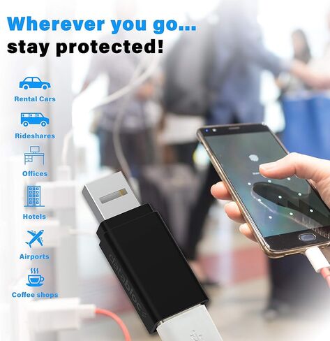 Databloc USB مانع بيانات - شحن محول فقط لحظر البيانات والتوقف in Kuwait