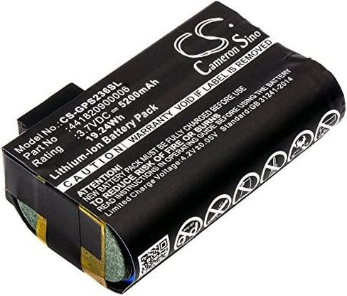 استبدال البطارية المتوافقة مع Getac PS236C PS236 PS336 (5200mAh/3.7v) ، 441820900006 بطارية in Saudi Arabia