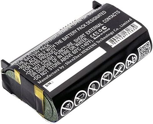 استبدال البطارية المتوافقة مع Getac PS236C PS236 PS336 (5200mAh/3.7v) ، 441820900006 بطارية in Saudi Arabia