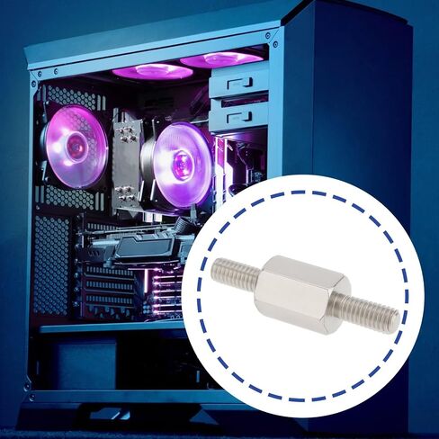 EMAGTECH 8 PCS CPU CPU CONDLER CPU COWNER COWNER RETROFIT KIT CW-8960091-ABS متوافقة مع Corsair 115x 1700 Silver in Saudi Arabia