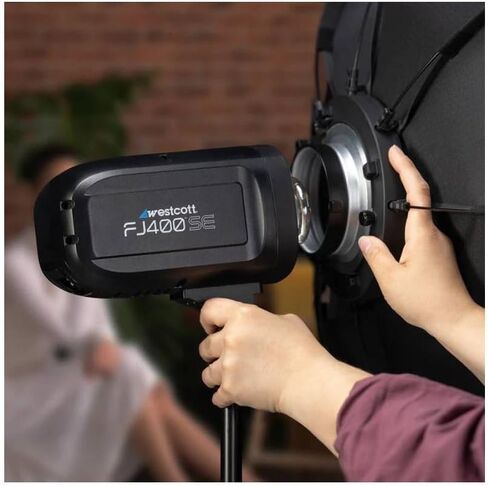 Westcott FJ400-SE Studio Strobe 400Ws with Fast Recycle Time Bundle with FJ-X3 S Wireless Flash Trigger with Sony Camera Mount (2 Items) in Saudi Arabia