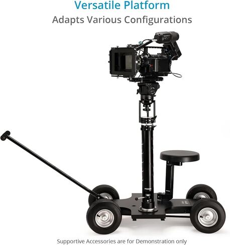 PROAIM Telescopic 27"- 42" Bazooka with Euro/Elemac Mount & Quick Lock Lever. for Camera Dolly/Slider/Jib/Crane Setup. Payload up to 200kg / 441lb. in Saudi Arabia