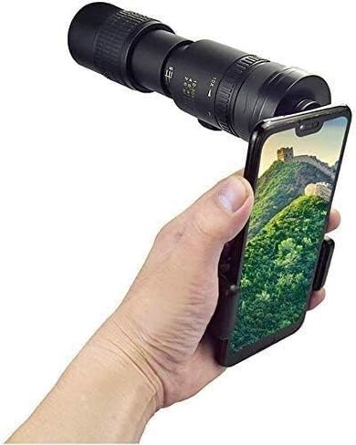 أحادي التلسكوب تلسكوب عالية الطاقة 4K 10-30 × 30 مم ZOOM BAK4 أحادي الطاقة عالية مع حامل الهواتف الذكية وترايبود للتخييم المشي لمسافات طويلة من أجل مراقبة الطيور البالغة مناظير in Saudi Arabia