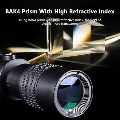 أحادي التلسكوب تلسكوب عالية الطاقة 4K 10-30 × 30 مم ZOOM BAK4 أحادي الطاقة عالية مع حامل الهواتف الذكية وترايبود للتخييم المشي لمسافات طويلة من أجل مراقبة الطيور البالغة مناظير in Saudi Arabia