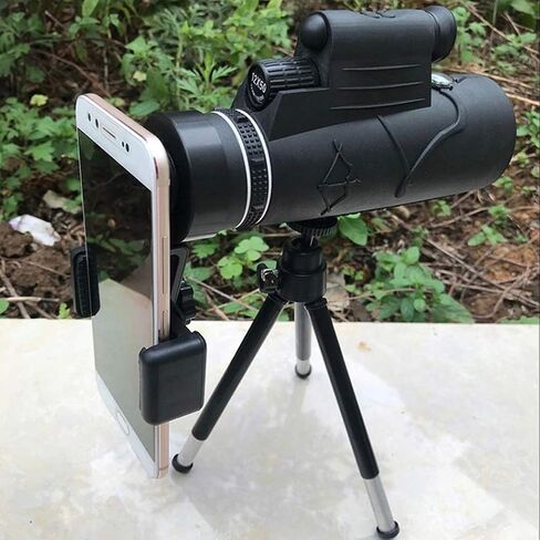 ، أحاديات 12 × 50 ذات الواجهة العالية مع PRISM BAK4 طويلة الأمد واضحة مع حامل الهواتف الذكية و TRUPOD IPX7 مواد ماء وصديق للبيئة in Saudi Arabia