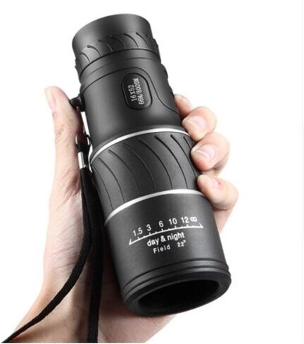 Monoculars Telescope High Power High Definition Pocket Monocular 16x52 Focus Optic Lens Handheld Day Travel Telescope Spotting Scope Binoculars Binoculars in Saudi Arabia
