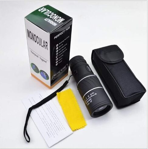 Monoculars Telescope High Power High Definition Pocket Monocular 16x52 Focus Optic Lens Handheld Day Travel Telescope Spotting Scope Binoculars Binoculars in Saudi Arabia