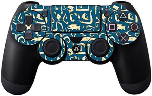 MightySkins Skin Compatible with Sony Playstation DualShock PS4 Controller – Deco Fish | Protective, Durable, and Unique Vinyl wrap Cover | Easy to Apply, Remove, and Change Styles | Made in The USA in Saudi Arabia