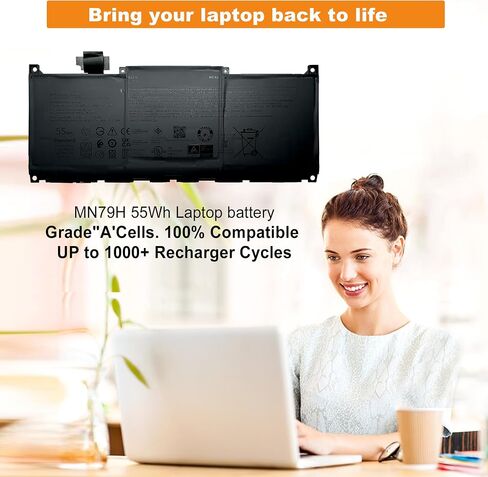 BOWEIRUI 99Wh 9NJM1 44T2R MG2YH استبدال بطارية الكمبيوتر المحمول لـ Dell Alienware 17 R4 R5 15 R3 R4 P31E P69F P31E001 P31E002 P69F001 P69F002 HF25D 01D82 546FF 0546FF HF250 0HF250 0MG2 YH 6 خلايا 11.4 فولت in Kuwait