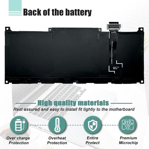 BOWEIRUI 99Wh 9NJM1 44T2R MG2YH استبدال بطارية الكمبيوتر المحمول لـ Dell Alienware 17 R4 R5 15 R3 R4 P31E P69F P31E001 P31E002 P69F001 P69F002 HF25D 01D82 546FF 0546FF HF250 0HF250 0MG2 YH 6 خلايا 11.4 فولت in Kuwait