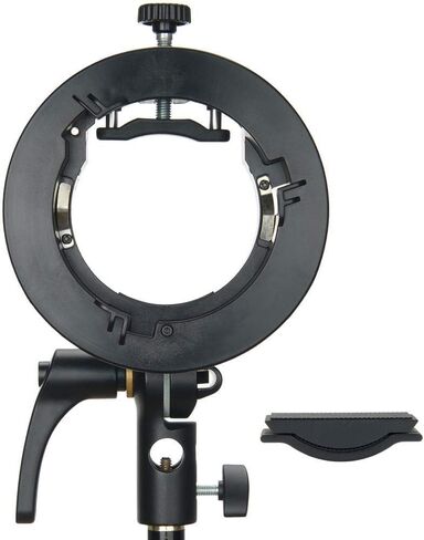 Godox V100 F V100-F Flash for Fuji, 2.4G 100W TTL Fujifilm Speedlite HSS 1/8000S, Touchscreen Control, with S2 Speedlite Bracket S-Type Bracket Compatible for Fuji Camera(USA Version) in Saudi Arabia