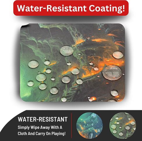 The Gaming Mat Company Single Player MTG Playmat & Gaming Mouse Pad - 28" x 14" Dungeon Gaming Mousepad Compatible with Magic The Gathering Playmats MTG Cards Gaming Mouse Mat Large Mouse Pad in Kuwait