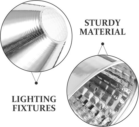 2pcs لوحة عاكس لمصباح يدوي مصباح يركز على شعاع الضوء الأضواء البديل للأنشطة الإضاءة الداخلية وأنشطة الإضاءة الداخلية in Kuwait