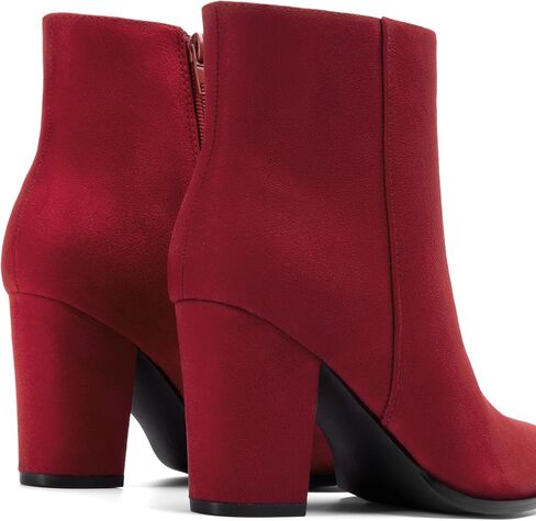 DREAM PAIRS Women's Chunky Block Heel Ankle Booties in Kuwait