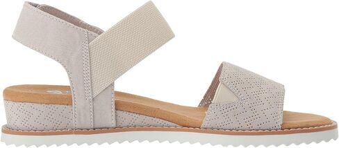 Skechers Women's Desert Kiss-Stretch Quarter Strap Sandal Flat in Kuwait
