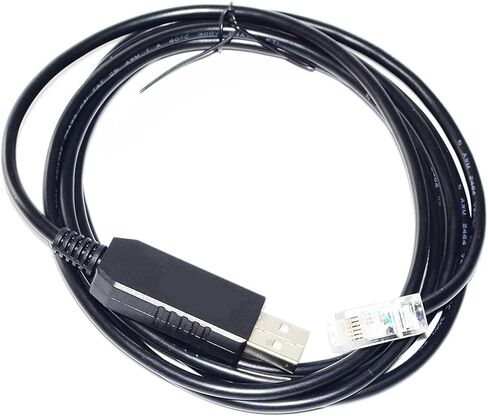 FT232RL Chip USB إلى RJ12 RS232 كبل التحكم التسلسلي لـ OPTEC FocusLynx وحدة تحكم مزدوجة التركيز على الكمبيوتر الشخصي I/O #17695 Kable (3 متر ، RJ12 إلى DB-9) in Saudi Arabia