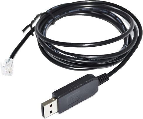 FT232RL RS232 USB to RJ11 RJ12 6P4C Adapter EUROTHERM Controller Communication Cable Debugging Configuration KABLE(1.8M) in Saudi Arabia