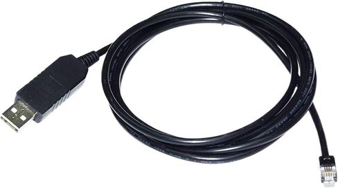 FT232RL CHIP USB to RJ9 RJ11 4P4C RS232 Serial Communication DEBUG Cable for CDHD SERVO BH86 C7 Port to PC(3.6m) in Saudi Arabia