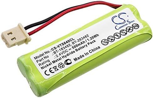 Replacement Battery Compatible for V Tech DS6472-6 DS6425-2 CS6114 DS6422 DS6426 CS6114-2 DS6423 LS6425 89134801 LS6405 (500mAh/2.4V), BATT183482 89-1348-01-00 89-1348-01 BT-283482 BT183482 Battery in Saudi Arabia