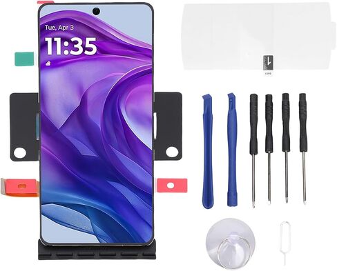 استبدال شاشة هاتف EBTOOLS ، لـ RAZR 2024/50/50 Ultra ، شاشة OLED التي تعمل باللمس 6.9 بوصة ، 2640 × 1080 ، ملحقات أجزاء إصلاح الهاتف ، بصمة الدعم ، مع أدوات الإصلاح in Saudi Arabia