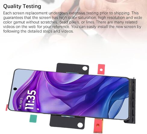 استبدال شاشة هاتف EBTOOLS ، لـ RAZR 2024/50/50 Ultra ، شاشة OLED التي تعمل باللمس 6.9 بوصة ، 2640 × 1080 ، ملحقات أجزاء إصلاح الهاتف ، بصمة الدعم ، مع أدوات الإصلاح in Saudi Arabia