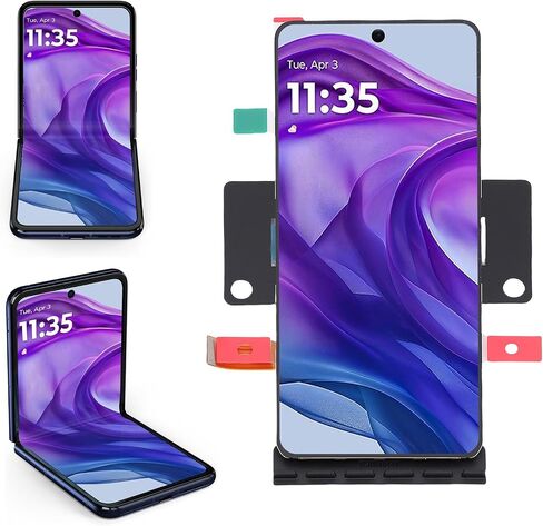 استبدال شاشة هاتف EBTOOLS ، لـ RAZR 2024/50/50 Ultra ، شاشة OLED التي تعمل باللمس 6.9 بوصة ، 2640 × 1080 ، ملحقات أجزاء إصلاح الهاتف ، بصمة الدعم ، مع أدوات الإصلاح in Saudi Arabia