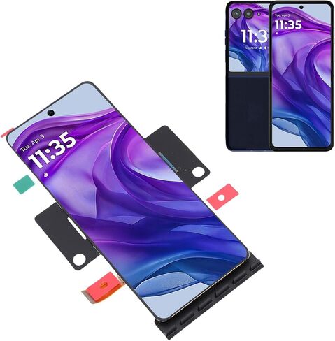 استبدال شاشة هاتف EBTOOLS ، لـ RAZR 2024/50/50 Ultra ، شاشة OLED التي تعمل باللمس 6.9 بوصة ، 2640 × 1080 ، ملحقات أجزاء إصلاح الهاتف ، بصمة الدعم ، مع أدوات الإصلاح in Saudi Arabia